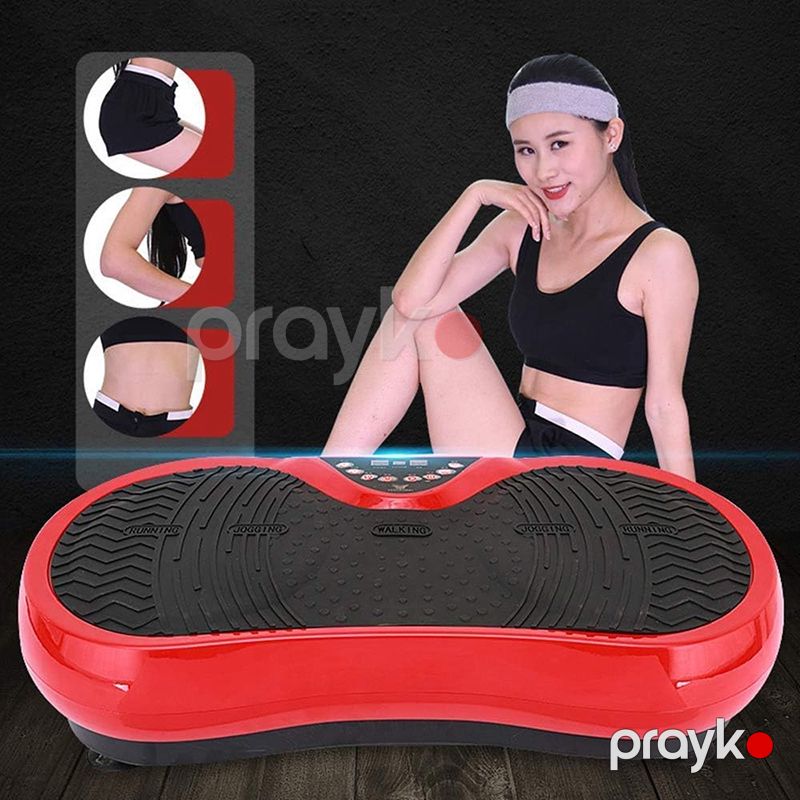 99 Səviyyəli Vibrasiya Platforması Bədən Formalaşdırıcı Məşq Fitness Cihazı Üstün Keyfiyyətli Musiqili Arıqlama Cihazı — İdman, hobi, istirahət, Bakı (5)
