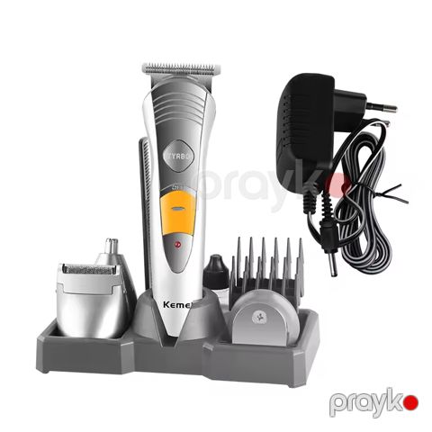 Kemei KM-580A Çoxfunksiyalı Saç Saqqal Təraş Maşını Burun Qulaq Trimmer 3 W — Bakı