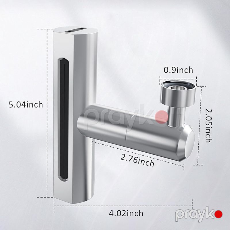 LUV 4-ü 1-də Mətbəx Kran Başlığı 360° Fırlanan Sıçramaya Qarşı Yüksək Qövslü Sink Kran Başlığı — Qablar və mətbəx əşyaları, Bakı (5)