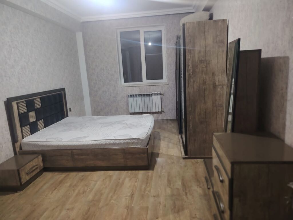 Yataq dəsti satılır 440₼. Matrası var. Ünvan əhmədli. 6515. Sevil1 — Mebel, Bakı