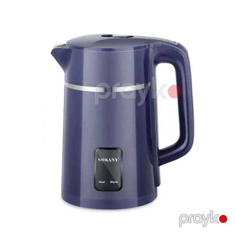 Yeni Sokany Elektrikli Çaydan 2.5L Kettle Avtomatik Sönən 360 Dönəbilən Altlıqlı Paslanmayan Polad Çaydan SK-1073 — Elektrik çaydanları və termoslar, Bakı (2)