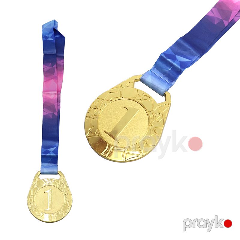 Xüsusi Dizaynda Böyük Ölçülü Medal 3 Eded 1 2 3 Yer Medal Müxtelif İdman Oyunlarınız Üçün Rengli Medal — İdman, hobi, istirahət, Bakı (2)