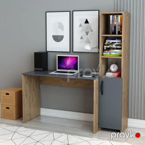 Yazı masası mv_13900053, LDSP/laminat, qəhvəyi, 120x45x75 sm — Bakı