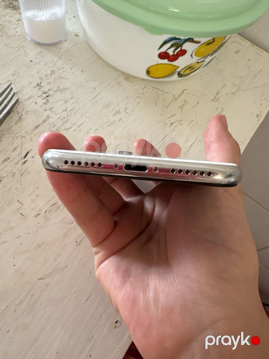 Apple iPhone X Silver 256GB/3GB — Smartfonlar, Bakı (8)