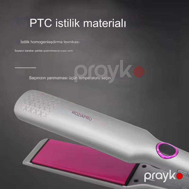 Rozıa HR817 Saç Düzləşdirici Fen Ütü Feni Professional Düzləşdirici — Fən, Bakı (3)