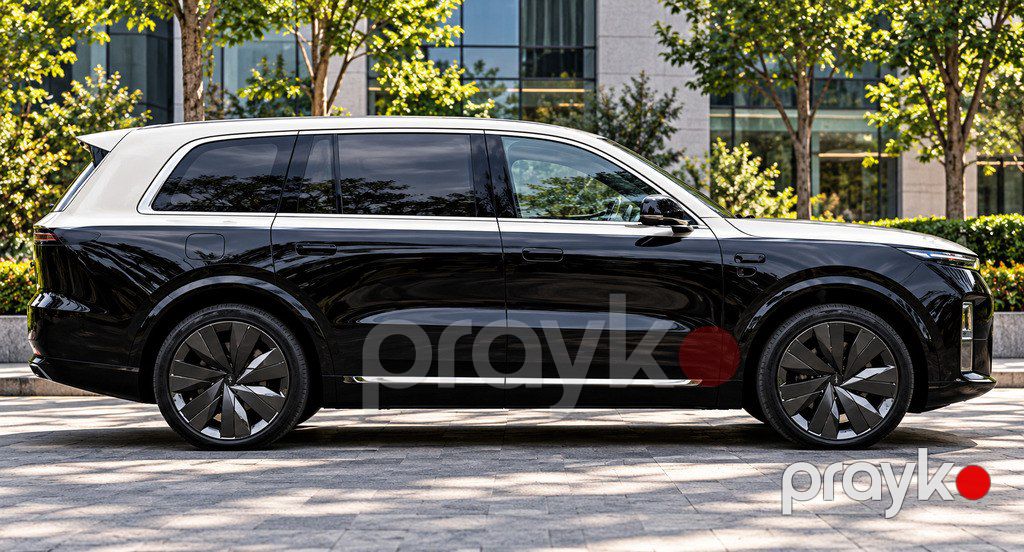 Li Auto L9, 1.5 L, 52.3 kWh, 2026 il, yeni — Avtomobillər (5)