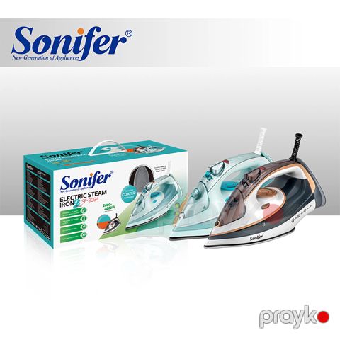 Sonifer SF-9094 Elektrikli 2400w Termostat Nəzarətli buxar Ütüsü Professional Geyim Buxar Ütü — Bakı
