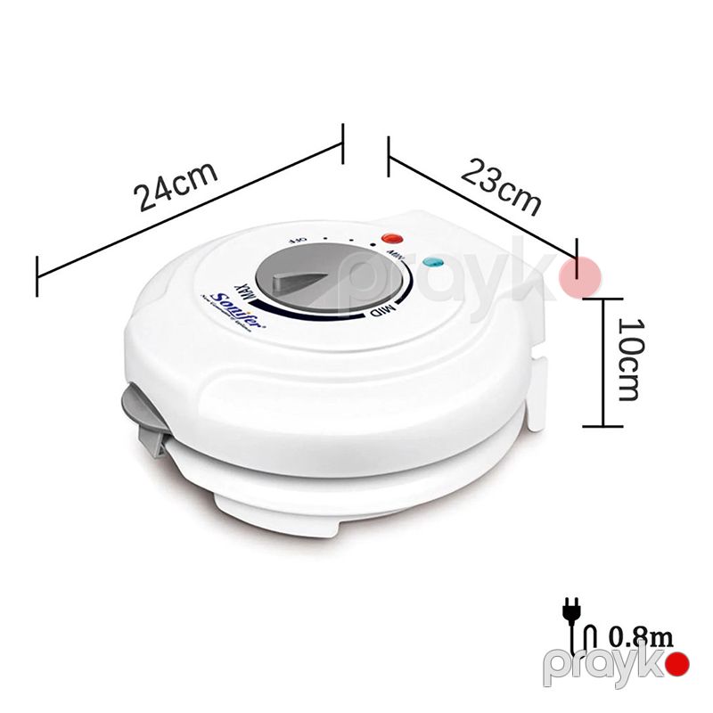 Dondurma Qabları Üçün Vafli Hazırlayıcı Toster Sonifer SF-6034 750W Gücə Məxsus Portativ Wafle Hazırlayıcı Toster — Toster və vaflyasıcı, Bakı (7)