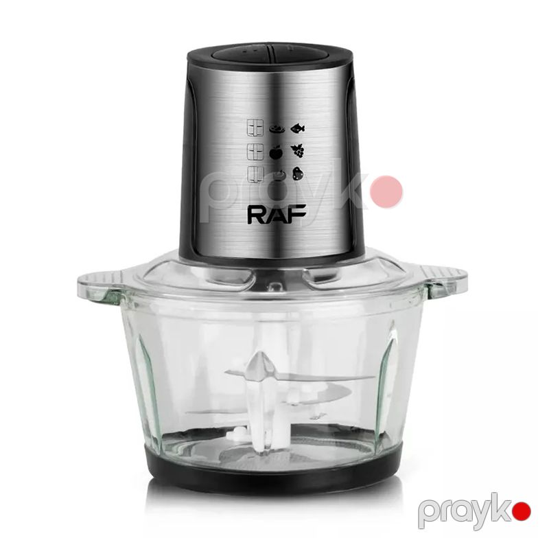 RAF R.7018 Protativ Elektrikli Blender Qida Tərəvəz Meyvə Doğrayıcısı 500W Gücə Məxsus Elektriikli Doğrayıcı 2L — Blenderlər, xırdalayanlar və mikserlər, Bakı (4)