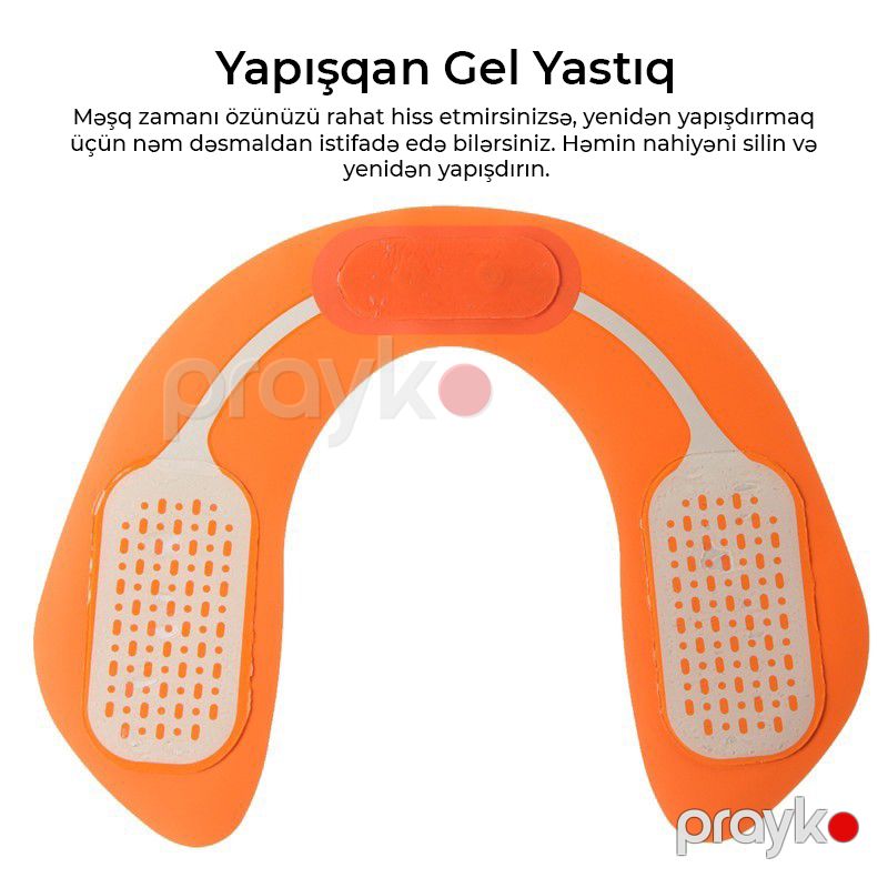 Arxa Omba Üçün Popo Çıxarıcı Cihaz EMS Təlimçisi Vibrasiyalı Masajor Popo Sıxlaşdırıcı Masaj Aləti — Masaj aparatları, Bakı (3)