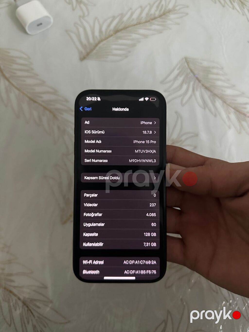 IPhone 15 Pro, 128 GB, Black Titanium — Apple iPhone, Bakı (3)