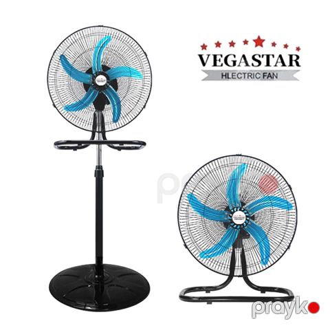 Ev Üçün Funksional Vegastar Elektrikli Fan 3 Sürətli Dəmir Pərli Ventilyator 46sm P3 Sərinkeş — Bakı