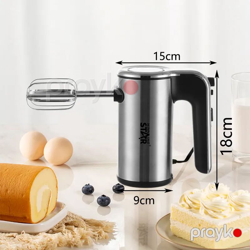 Winning Star 300W 5 Sürətli Əl Mikseri Yumurta Çırpıcı — Blenderlər, xırdalayanlar və mikserlər, Bakı (7)