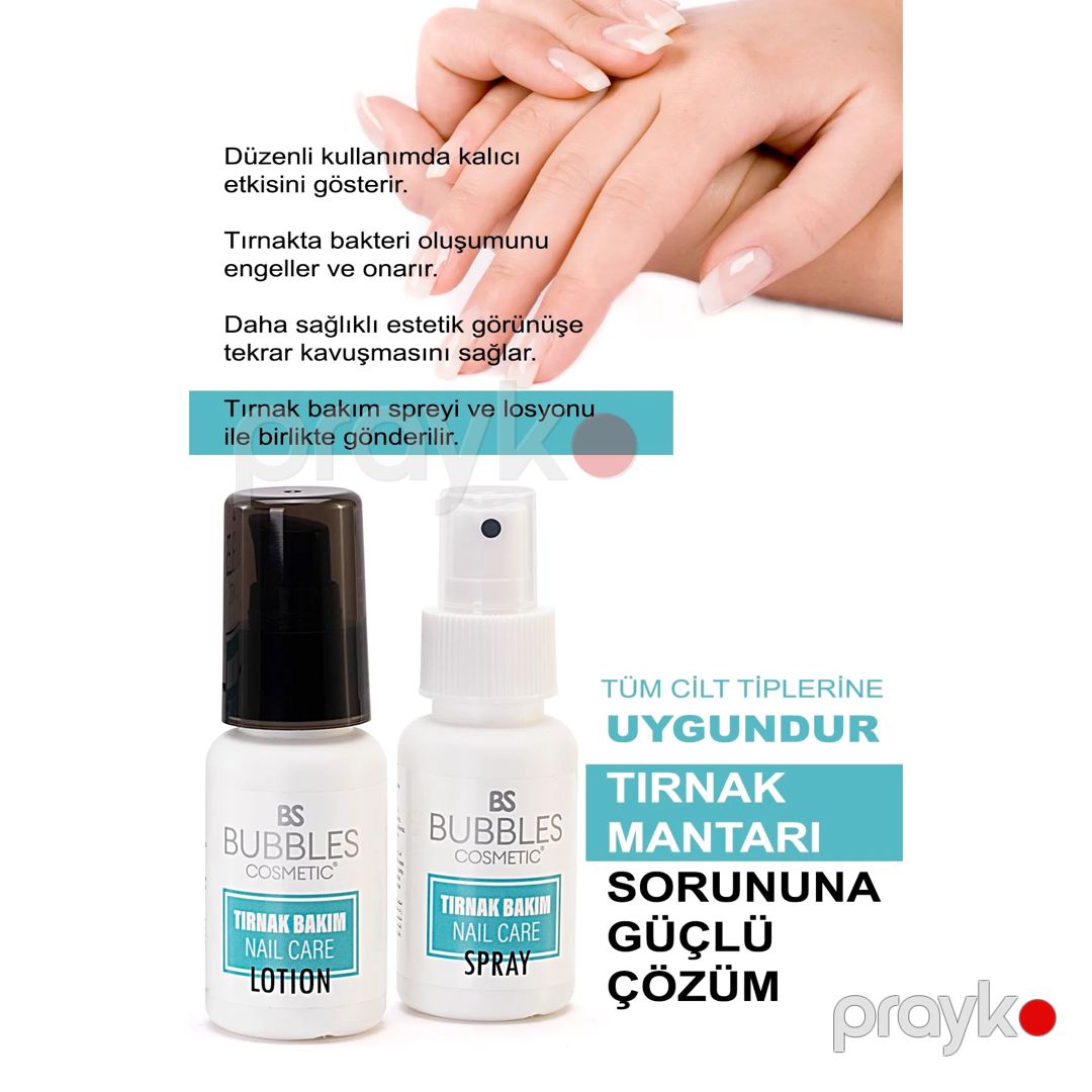 Dırnaq Göbələyinə Qarşı Yardımçı Dırnaq Baxım Sprey Seti 50ml Unisex Effektiv Dırnaq Baxim Lassionu Lakı — Gözəllik və səhiyyə, Bakı (4)