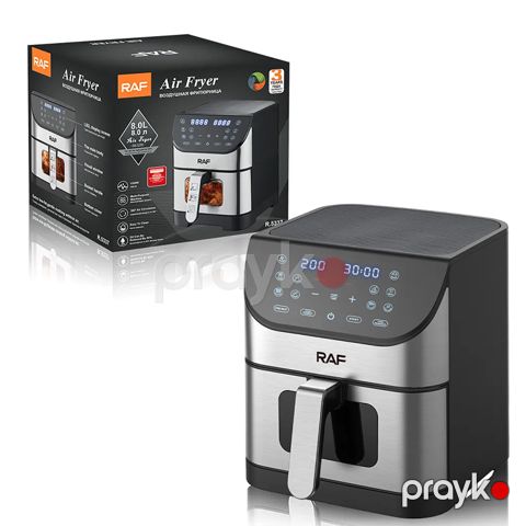 RAF R.5337 Çoxfunksiyalı Elektrikli Qızardıcı Hava Fritöz Airfryer 1500W — Bakı