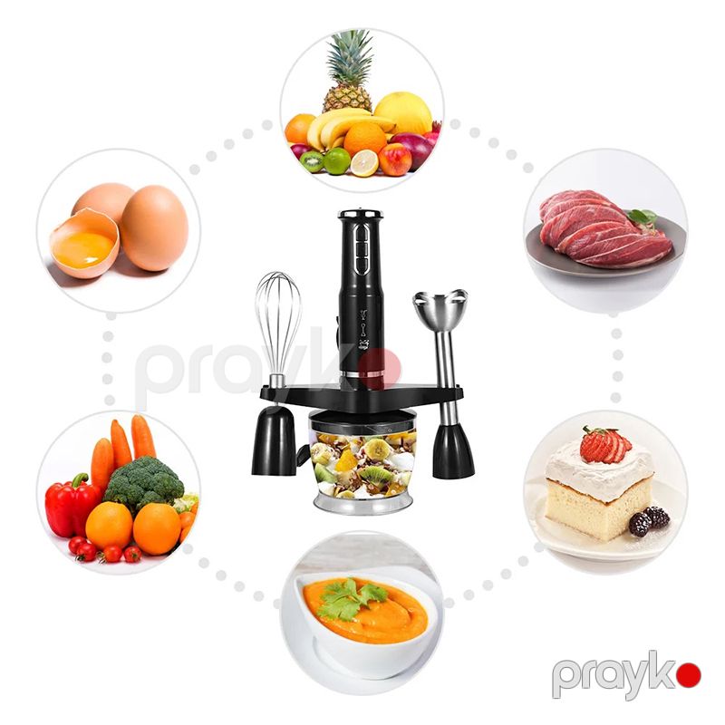 3-ü 1 Arada Çoxfunksiyalı Mətbəx Meyvə Sıxanı Elektrikli Mikser Əl Blenderi 220V Mətbəx Üçün Stasionar Qarışdırıcı Blender — Blenderlər, xırdalayanlar və mikserlər, Bakı (5)