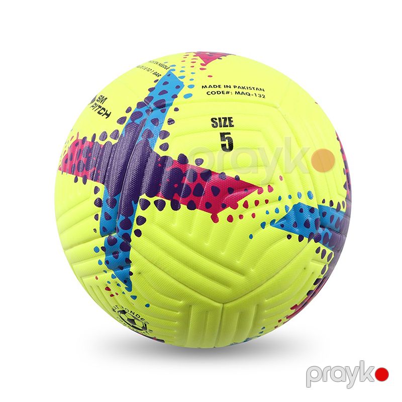 Yeni Slim Pitch Futbol Topu Pakistan İstehsalı Original Soccermax Futbol Topu 5 Nömrəli Narinci Futbol Topu — İdman, hobi, istirahət, Bakı (4)