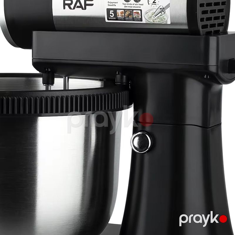 RAF R.6655 Çoxfunksiyalı Portativ Qarışdırıcı Yumurta Çırpıcı Xəmir Qarışdırıcı 450W — Blenderlər, xırdalayanlar və mikserlər, Bakı (8)