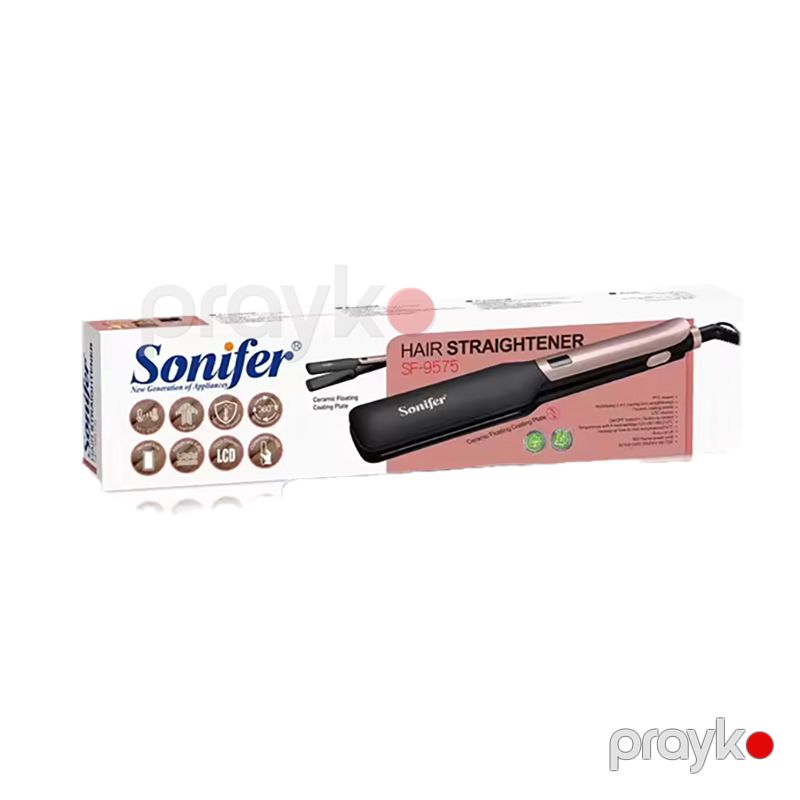 Sonifer SF-9575 Peşəkar Elektrikli Saç Düzləşdirici Fen Çoxfunksiyalı İsti Hava Feni 75W Gücündə — Fən, Bakı (6)