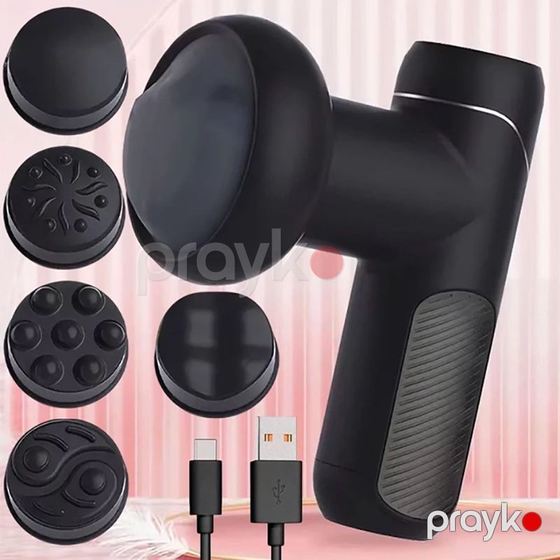 Deep Rolling Massager Piy Yandıran Vibrasiya Selülit Masajı 5 Masaj Başlığı ilə Masaj Aparatı HS-009 — Masaj aparatları, Bakı (5)