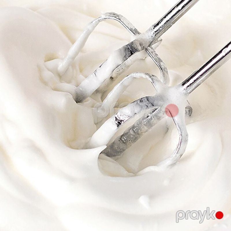Haeger HG-6633 mini əl mikseri yumurta çırpıcı 7 sürətli 260Vt gücündə paslanmaz polad başlıqlar — Blenderlər, xırdalayanlar və mikserlər, Bakı (4)