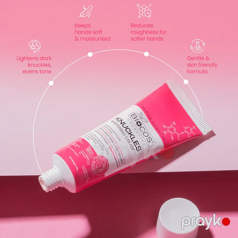 Biocos Knuckles Whitening Cream – Əl Oynaqları üçün Ağardıcı Krem (50 q) — Gözəllik və səhiyyə, Bakı (2)