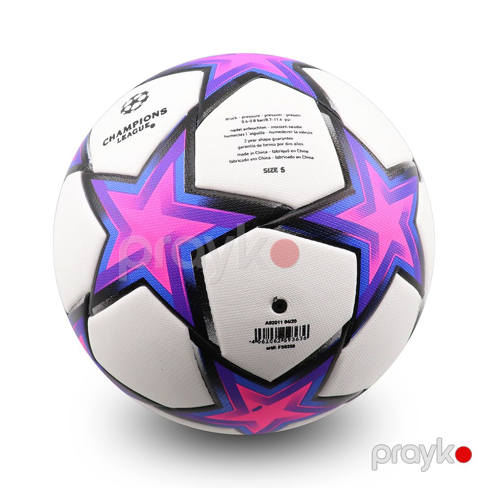Futbol topu Uefa Seriyası 21-22 Pink Futbol Topu Sürüşməyən Yumşaq Teksturalı Futbol Topu Ölçü 5 — İdman, hobi, istirahət, Bakı (3)