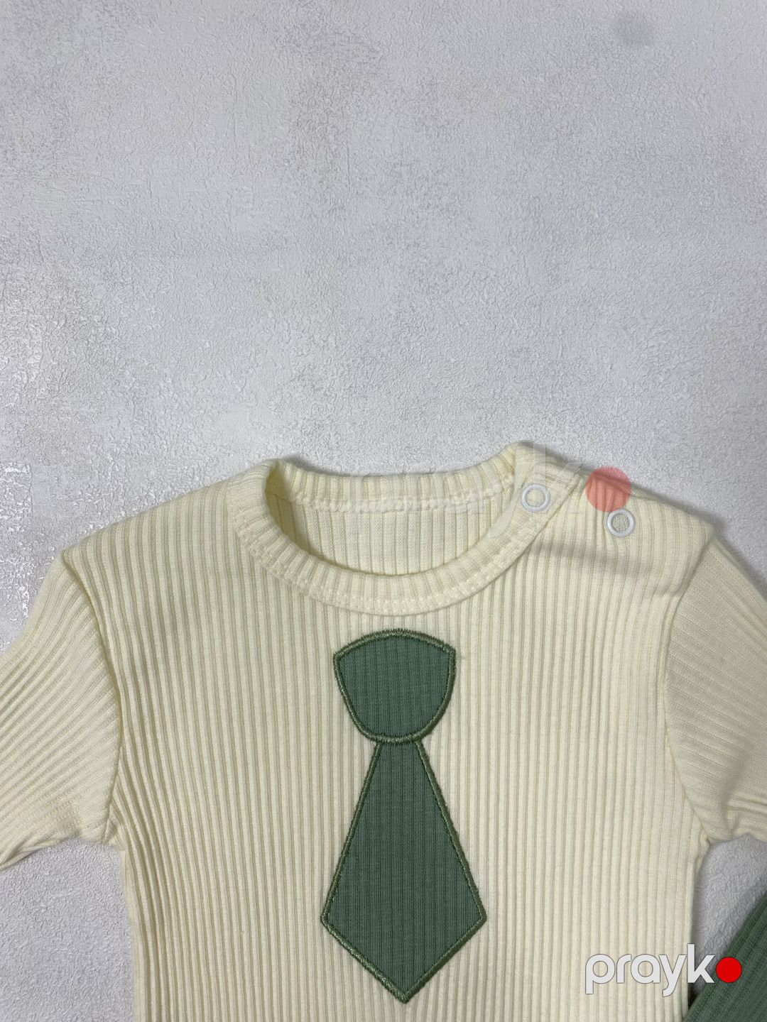 Yenidoğulan üçün dəst, Yaşıl/Bej, Pambıq, ölçü 6-9 ay — Mallar, Bakı (3)