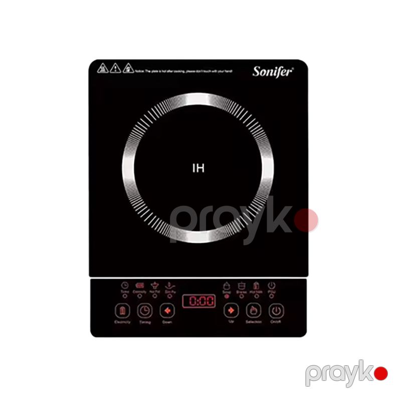 Sonifer SF-3057 Keramika Səthli Elektrik Sobası Qızdırıcı Elektrikli Bişirmə Pilitəsi 1400W — Plitələr, Bakı (4)