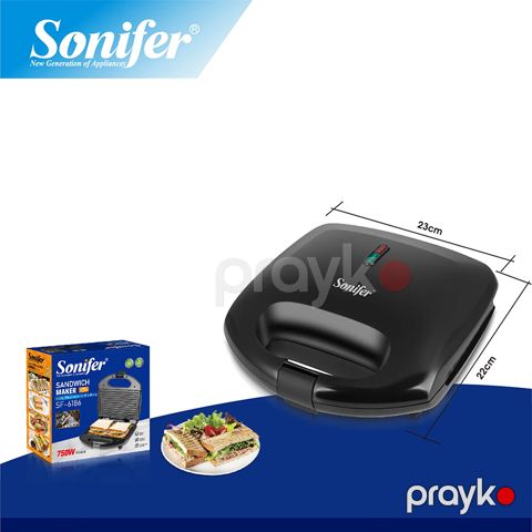 Sonifer SF-6186 Çoxfunksiyalı Elektrikli Toster Maşın İkitərəfli Toster — Bakı