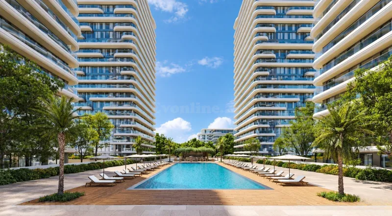 Satılır 2 otaqlı Mənzil Yeni tikili 90 m² Bakı, Sabunçu r., Nardaran — Mənzil, Bakı (2)