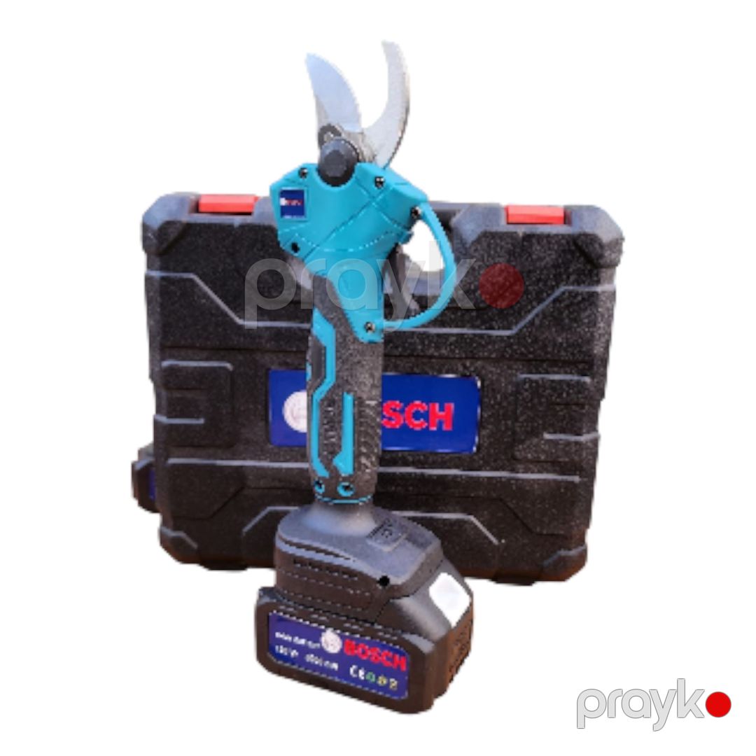 Bağban qayçısı Bosch ZE-S00122, bitkilər üçün, tiyənin uzunluğu 100 mm, ümumi uzunluğu 32 sm, 128 Vt — Mallar, Bakı (2)