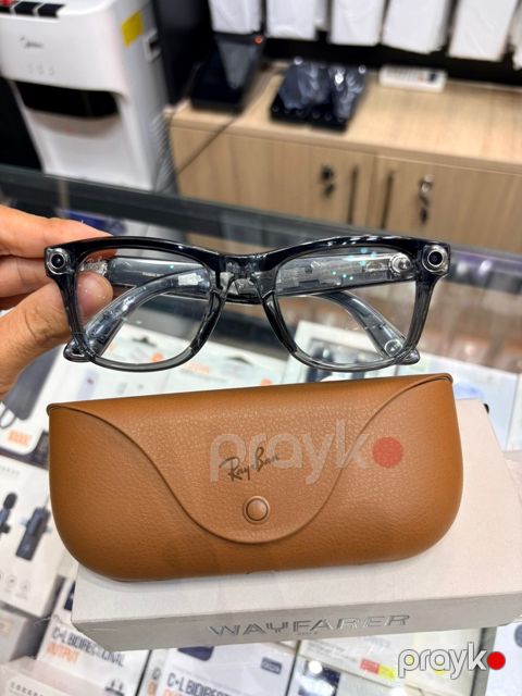 Rayban meta (gen 2) Shiny Transp Gray — Bakı