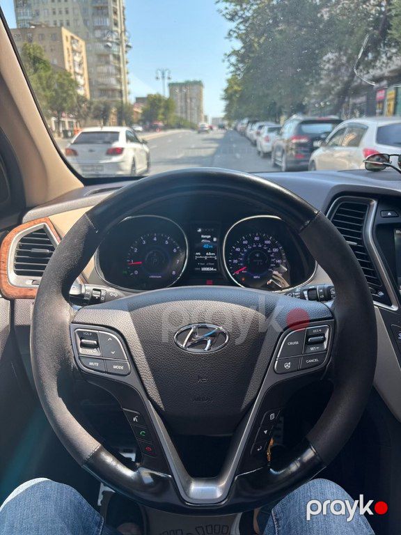 Hyundai Santa Fe, 2.0 L, 2014 il, 160 000 km — Avtomobillər, Bakı (8)