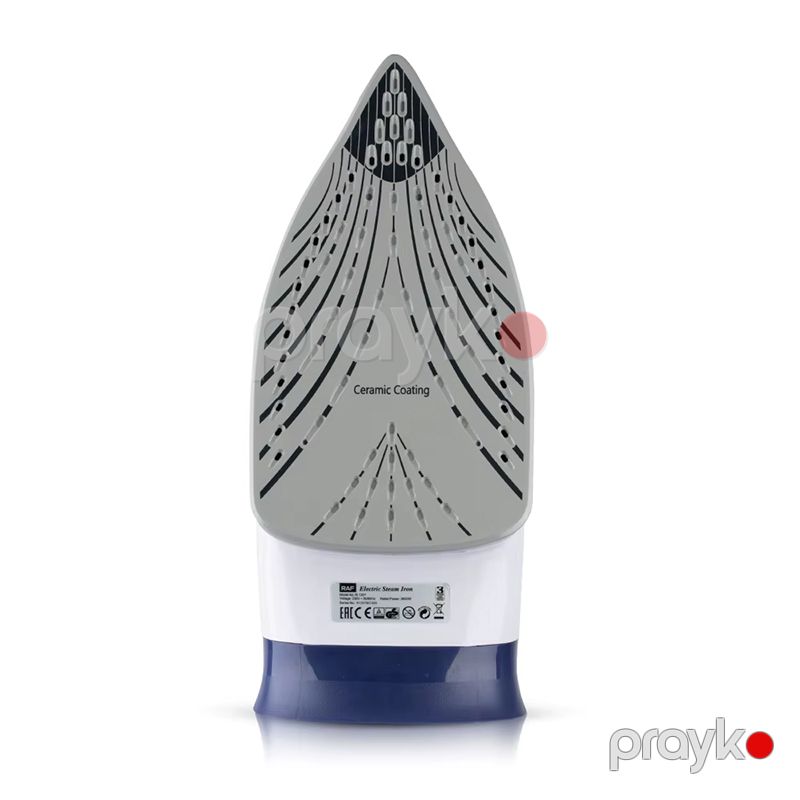 RAF R.1207 Buxarlı Ütü Keramika Altlıqlı Buxarlı Ütü 2600W — Ev texnikası, Bakı (5)