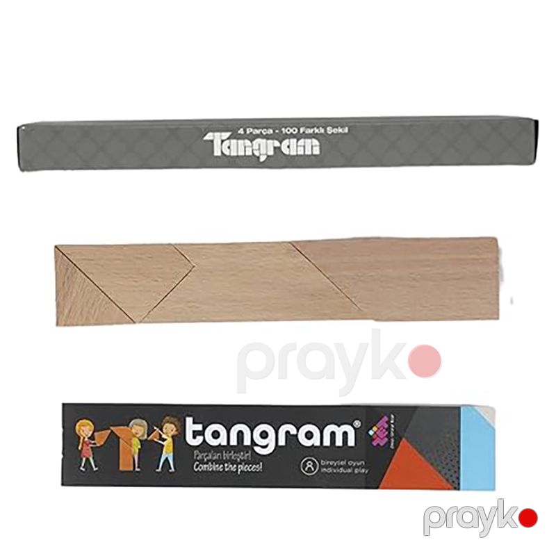 T Tangram Zeka Ve Akıl Oyunu 4 Parça 100 Farklı Şekil T Tangram Zeka Eğitim Oyunu 5+ Yaş 1+ Oyuncu — İdman, hobi, istirahət, Bakı (6)