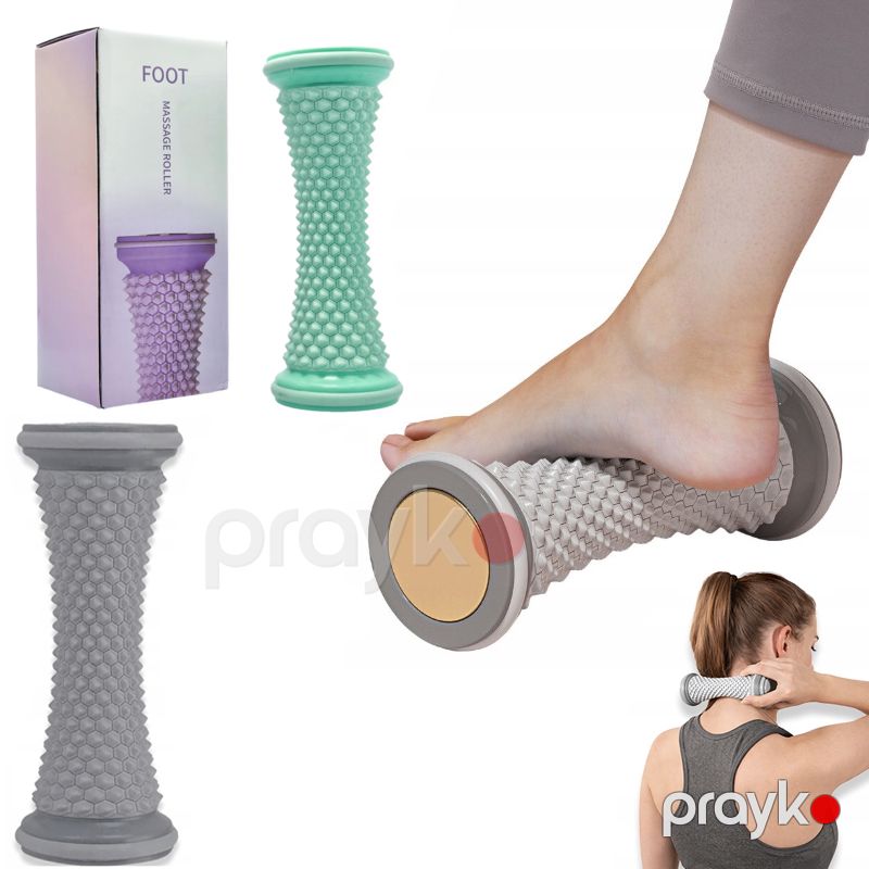 Tikanlı Ayaq Rolikli Masaj aləti Pvc Tikanlı Masaj Topu Yoga Plates Üçün Masaj Kirpisi — Masaj aparatları, Bakı (2)