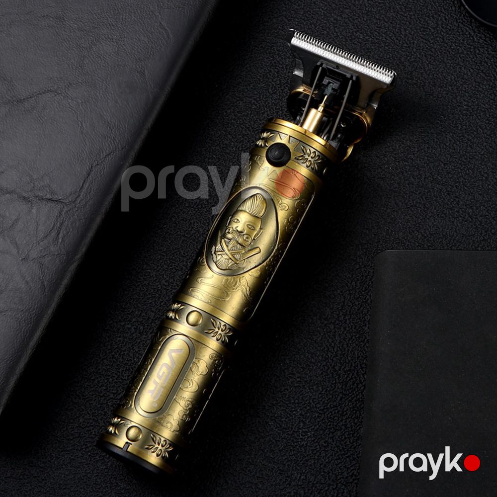Professional Trimmer VGR V-085 Metal Gold Üzqırxan VGR V-085 Saç Kəsən — Usturalar, trimmerler və epilyatorlar, Bakı (7)