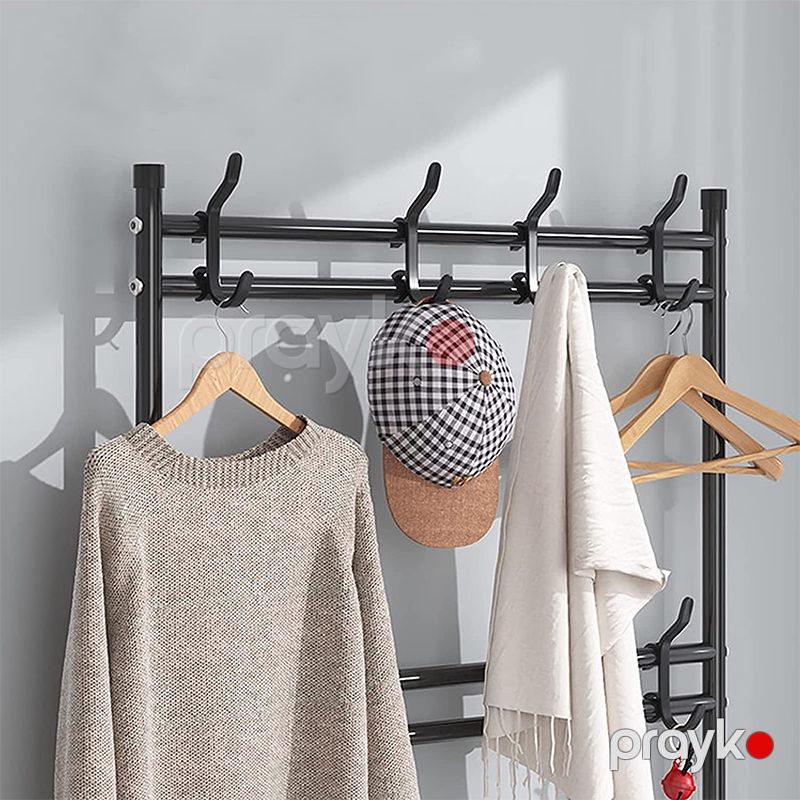 5-li Multi-Functional Shoe And Hat Rack Paltar Asılqanı Ağırlığa Davamlı Qalın Saxlama Ayaqqabı Rəfi — Mallar, Bakı (3)