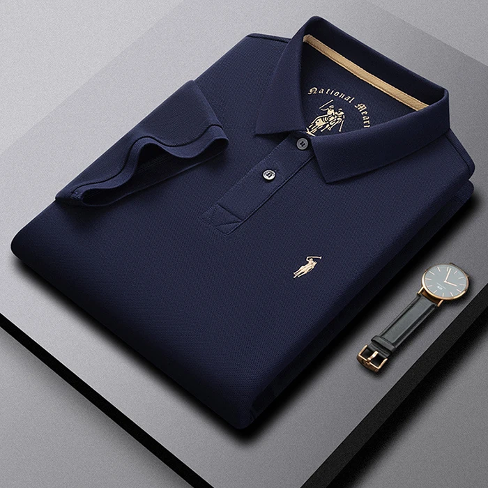 Premium klass kişi polo köynəkləri 100% yüksək keyfiyyətli pambıq — Kişi geyimi, Bakı (5)
