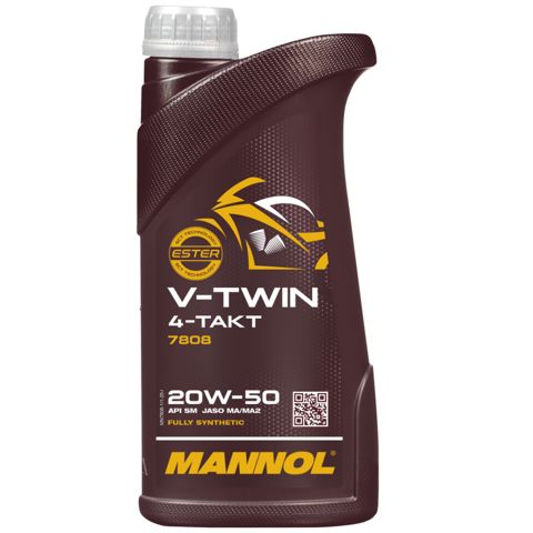 Mühərrik yağı Mannol V-Twin 7808 1 lt — Bakı