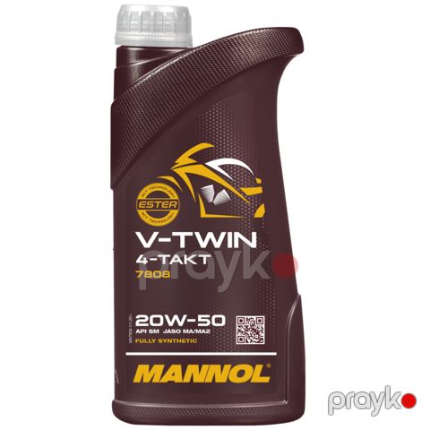 Mühərrik yağı Mannol V-Twin 7808 1 lt — Bakı