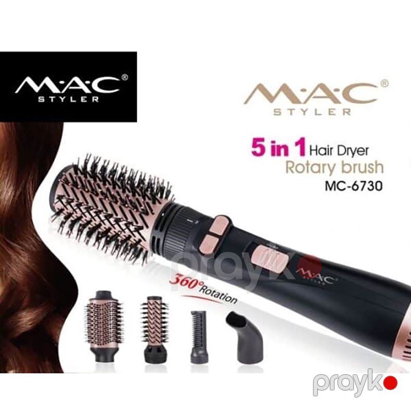 MAC MC-6730 Professional Saç Şəkilləndirici Fen Daraqlı Fen 1200 W — Fən, Bakı (3)