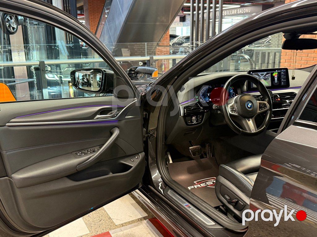 BMW 530e, 2.0 L, 12 kWh, 2021 il, 45 000 km — Avtomobillər, Bakı (7)