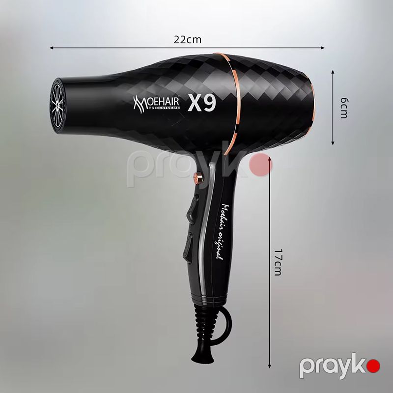 Moehaır MO-7109 Professional Saç Qurutma Feni Hava Feni 2000W Gücündə — Fən, Bakı (3)