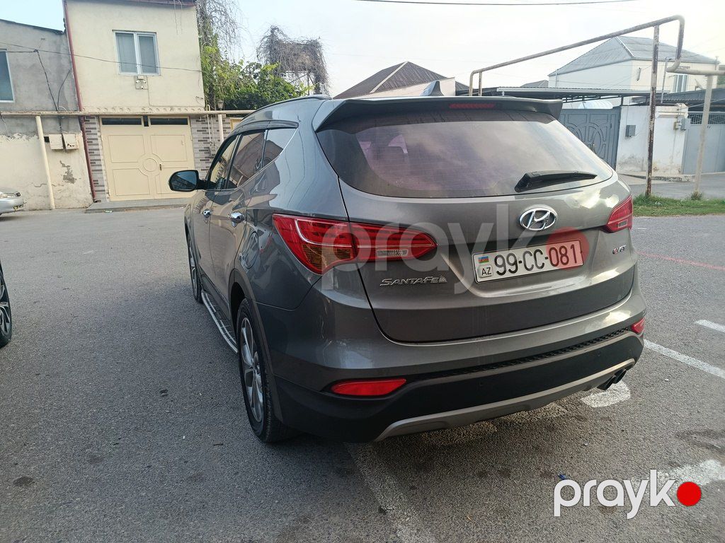 Hyundai Santa Fe, 2.0 L, 2014 il, 196 000 km 99-CC-081 — Avtomobillər, Bakı (6)
