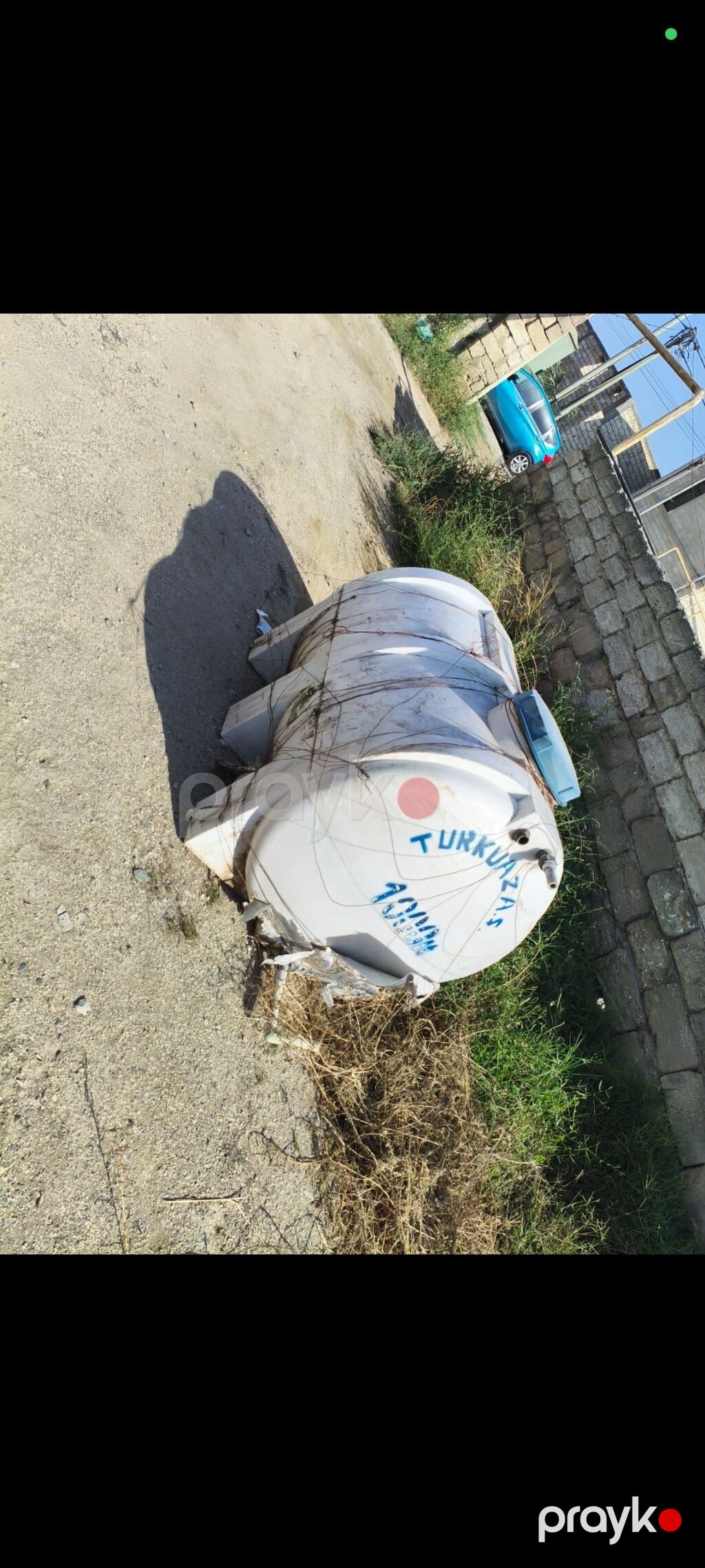 Bak, Plastik, 1000 l l, İşlənmiş, Ödənişli çatdırılma — Su çənləri, kanisterləri, bochkalar, Digah (2)