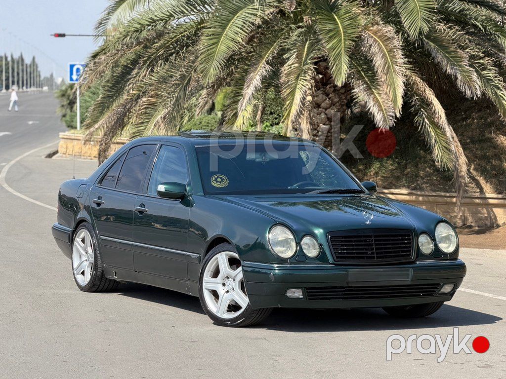 Mercedes E 320, 3.2 L, 1996 il, 123 456 km — Avtomobillər, Gəncə (3)