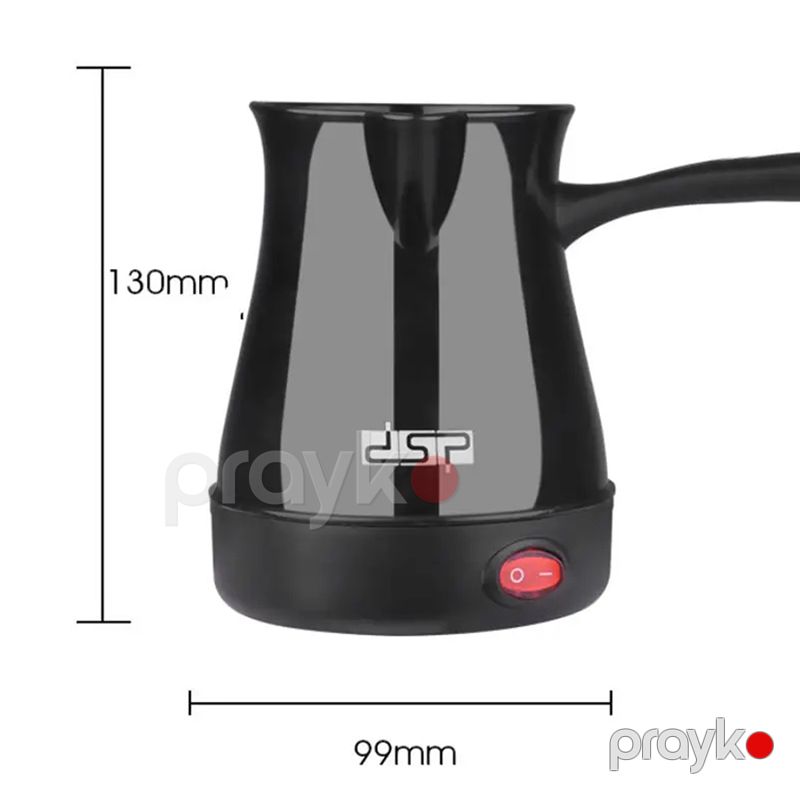 DSP Elektrikli Şüşə Qəhvə Hazırlayıcısı 300ml Tutuma Sahib Protativ Elektrikli Paslanmaz Polad Qəhvə Dəmləyicisi 600W — Digər mətbəx texnikası, Bakı (6)