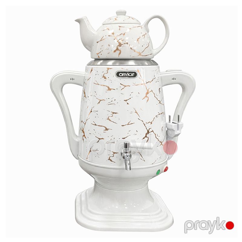 Orvıca Polad Samovar Dəsti 5L, Temperatur Nəzarət Edilən Portativ Samovar Dəsti ORM-3310 — Ev texnikası, Bakı (4)